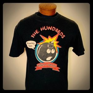 The Hundreds T-shirt Black with Adam Bomb Medium